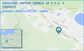 PORADNIA DERMATOLOGICZNA - POWIATOWE CENTRUM ZDROWIA SP Z O.O. W KOWARACH - UL. JELENIOGÓRSKA 14D,  KOWARY
