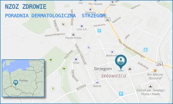 PORADNIA DERMATOLOGICZNA - NZOZ ZDROWIE - UL. KOŚCIELNA 4,  STRZEGOM