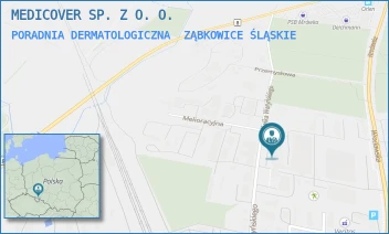 PORADNIA DERMATOLOGICZNA - CENTRUM MEDYCZNE MEDICOVER WROCŁAW - UL. WARYŃSKIEGO 20,  ZĄBKOWICE ŚLĄSKIE