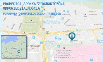 PORADNIA DERMATOLOGICZNA - PROMEDICA SPÓŁKA Z OGRANICZONĄ ODPOWIEDZIALNOŚCIĄ - ZENITOWA 5,  RZESZÓW