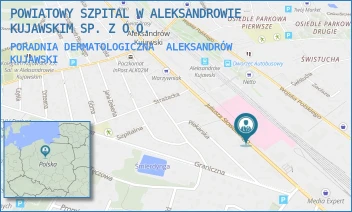 PORADNIA DERMATOLOGICZNA - POWIATOWY SZPITAL W ALEKSANDROWIE KUJAWSKIM SP. Z O.O. - SŁOWACKIEGO 18.,  ALEKSANDRÓW KUJAWSKI