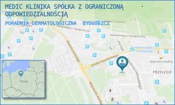 PORADNIA DERMATOLOGICZNA - MEDIC KLINIKA SPÓŁKA Z OGRANICZONĄ ODPOWIEDZIALNOŚCIĄ - WOJCIECHA ŁOCHOWSKIEGO 7A,  BYDGOSZCZ