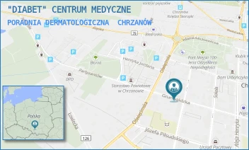 PORADNIA DERMATOLOGICZNA - "DIABET" CENTRUM MEDYCZNE - UL. KOŚCIUSZKI 18,  CHRZANÓW