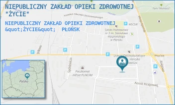 NIEPUBLICZNY ZAKŁAD OPIEKI ZDROWOTNEJ "ŻYCIE" - NIEPUBLICZNY ZAKŁAD OPIEKI ZDROWOTNEJ "ŻYCIE" - GEN. ST. MACZKA 7,  PŁOŃSK