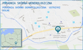 PORADNIA SKÓRNO DERMATOLOGICZNA - PORADNIA SKÓRNA-WENEROLOGICZNA - UL. RYNEK 21 [BRAK],  USTRZYKI DOLNE