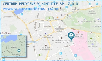 PORADNIA DERMATOLOGICZNA - CENTRUM MEDYCZNE W ŁAŃCUCIE SP. Z O.O. - UL. IGNACEGO PADEREWSKIEGO 5,  ŁAŃCUT
