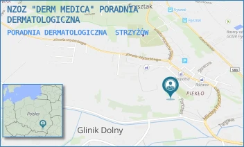 PORADNIA DERMATOLOGICZNA - NZOZ "DERM MEDICA" PORADNIA DERMATOLOGICZNA - UL. PARKOWA 4,  STRZYŻÓW