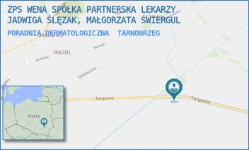 PORADNIA DERMATOLOGICZNA - ZPS WENA SPÓŁKA PARTNERSKA LEKARZY JADWIGA ŚLĘZAK, MAŁGORZATA ŚWIERGUL - UL. TARGOWA 5/20,  TARNOBRZEG