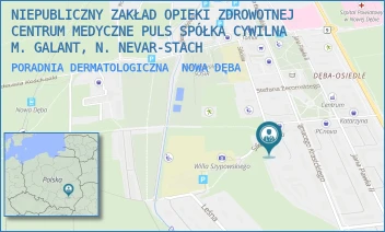 PORADNIA DERMATOLOGICZNA - CM PULS SPÓŁKA Z OGRANICZONĄ ODPOWIEDZIALNOŚCIĄ - UL. SZKOLNA 7,  NOWA DĘBA