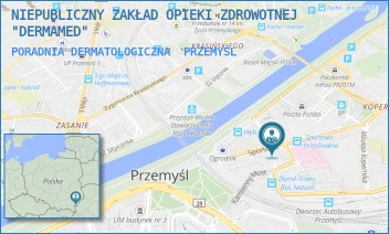 PORADNIA DERMATOLOGICZNA - NIEPUBLICZNY ZAKŁAD OPIEKI ZDROWOTNEJ "DERMAMED" - UL. SPORTOWA 4,  PRZEMYŚL