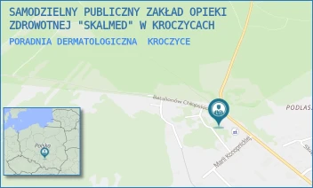 PORADNIA DERMATOLOGICZNA - SAMODZIELNY PUBLICZNY ZAKŁAD OPIEKI ZDROWOTNEJ "SKALMED" W KROCZYCACH - BATALIONÓW CHŁOPSKICH 33,  KROCZYCE