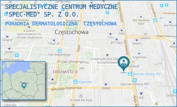 PORADNIA DERMATOLOGICZNA - SPECJALISTYCZNE CENTRUM MEDYCZNE "SPEC-MED" SP. Z O.O. - UL. AL. WOLNOŚCI 14,  CZĘSTOCHOWA
