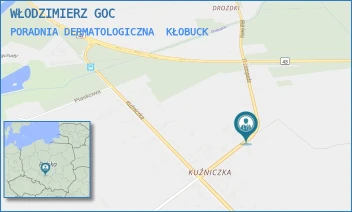 PORADNIA DERMATOLOGICZNA - WŁODZIMIERZ GOC - UL. 11 LISTOPADA 5A,  KŁOBUCK