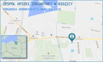 PORADNIA DERMATOLOGICZNA - ZESPÓŁ OPIEKI ZDROWOTNEJ W NIDZICY - TRAUGUTTA 13,  NIDZICA