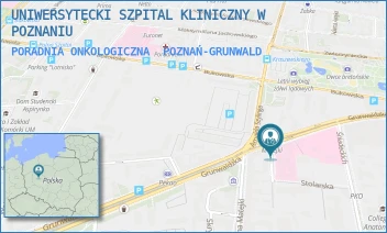 PORADNIA ONKOLOGICZNA - UNIWERSYTECKI SZPITAL KLINICZNY W POZNANIU - GRUNWALDZKA 16/18,  POZNAŃ-GRUNWALD