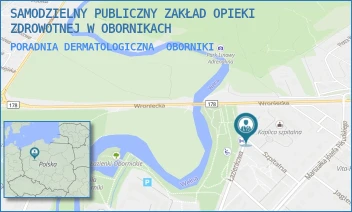PORADNIA DERMATOLOGICZNA - SAMODZIELNY PUBLICZNY ZAKŁAD OPIEKI ZDROWOTNEJ W OBORNIKACH - SZPITALNA 2,  OBORNIKI
