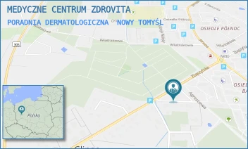 PORADNIA DERMATOLOGICZNA - MEDYCZNE CENTRUM ZDROVITA - ZBĄSZYŃSKA 9,  NOWY TOMYŚL