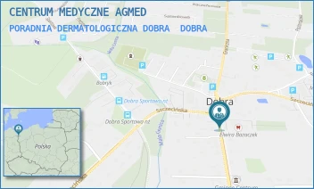 PORADNIA DERMATOLOGICZNA DOBRA - CENTRUM MEDYCZNE AGMED - GRANICZNA 24A,  DOBRA