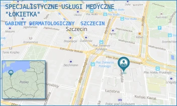 GABINET DERMATOLOGICZNY - SPECJALISTYCZNE USŁUGI MEDYCZNE "ŁOKIETKA" - STAROMŁYŃSKA 21-26,  SZCZECIN