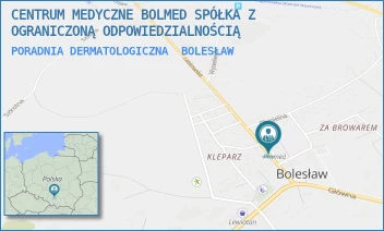 PORADNIA DERMATOLOGICZNA - CENTRUM MEDYCZNE BOLMED SPÓŁKA Z OGRANICZONĄ ODPOWIEDZIALNOŚCIĄ - UL. LASKOWSKA 4A,  BOLESŁAW